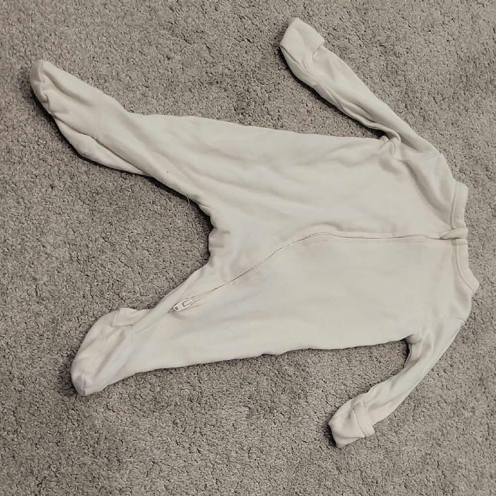 Old Navy Soft Cream Infant Onesie